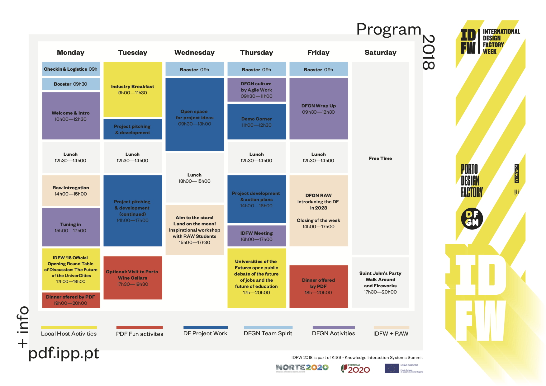 IDFW 2018 Program