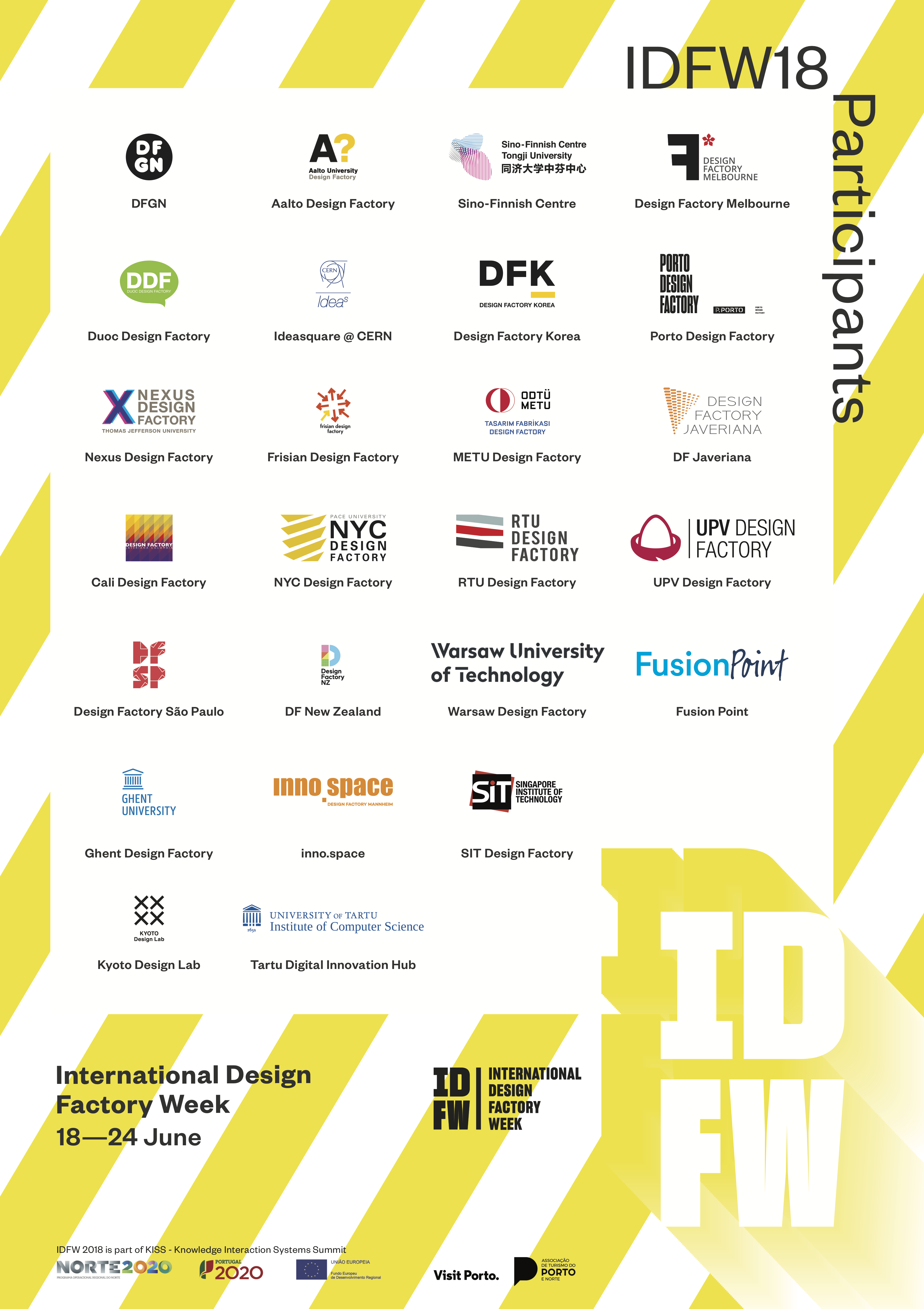 IDFW 2018 Participants